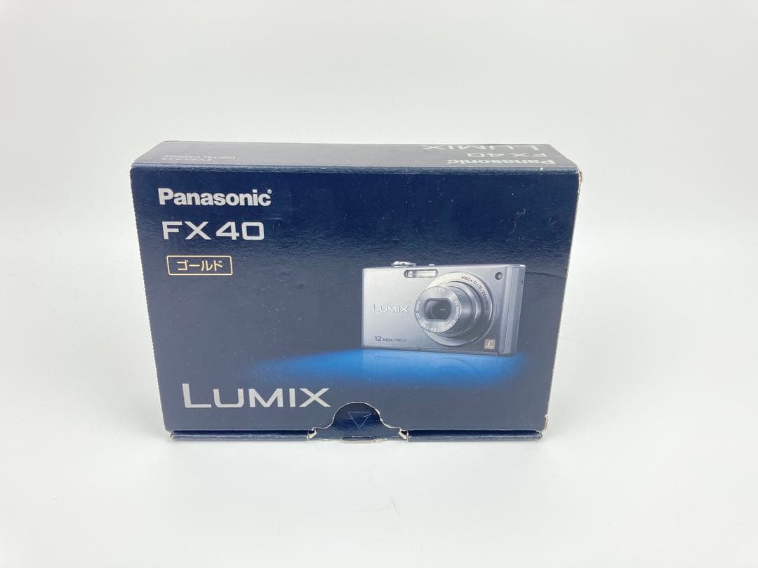 【極美品】Panasonic LUMIX DMC-FX40 グロスゴールド
