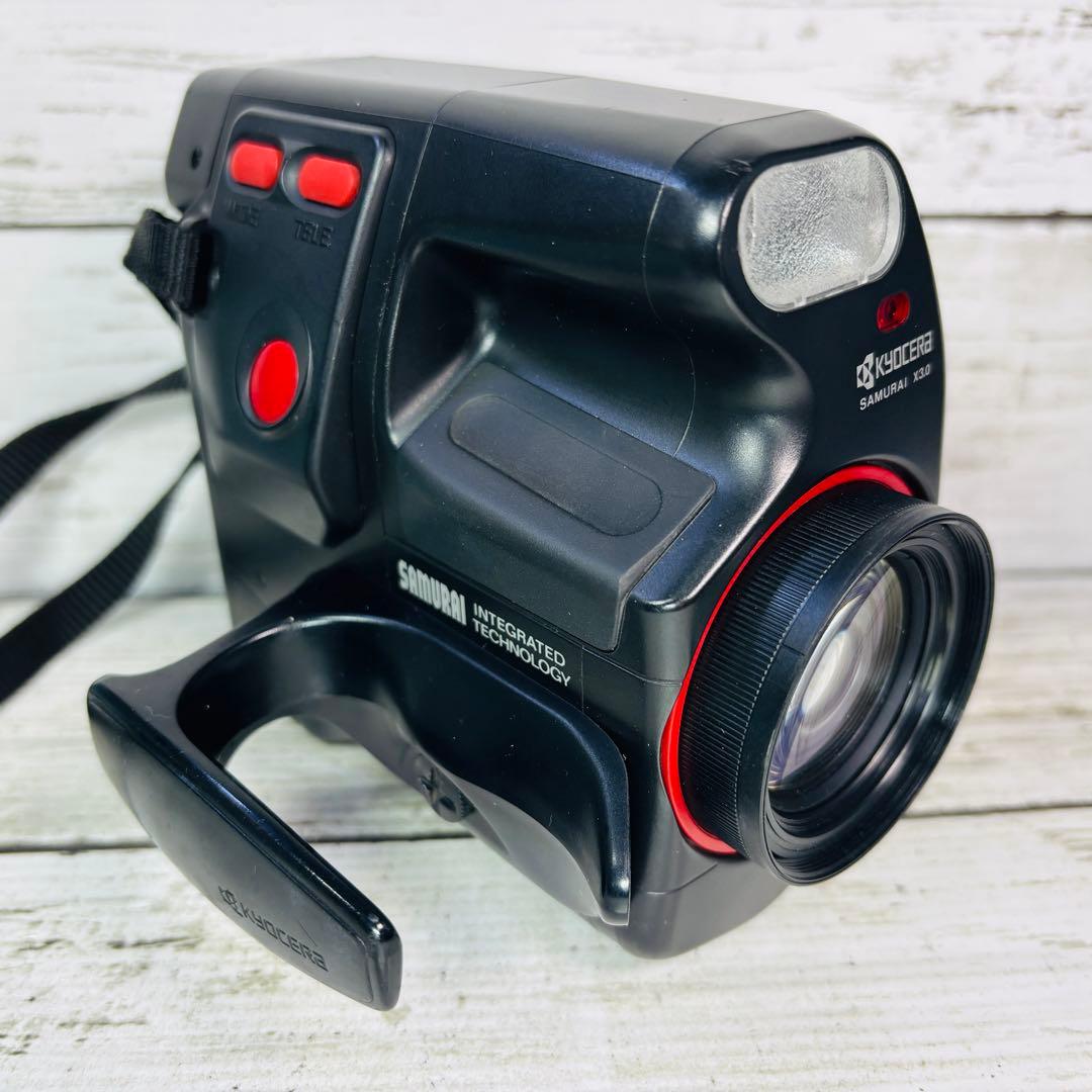 【動作良好】KYOCERA フィルムカメラ SAMURAI X3.0