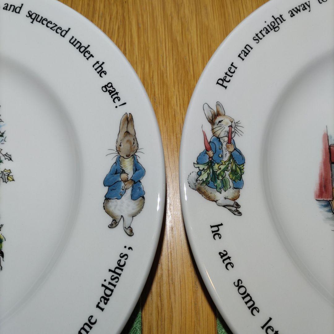 ウェッジウッド　ピーター・ラビット　プレート　17・20・25cm 各2枚