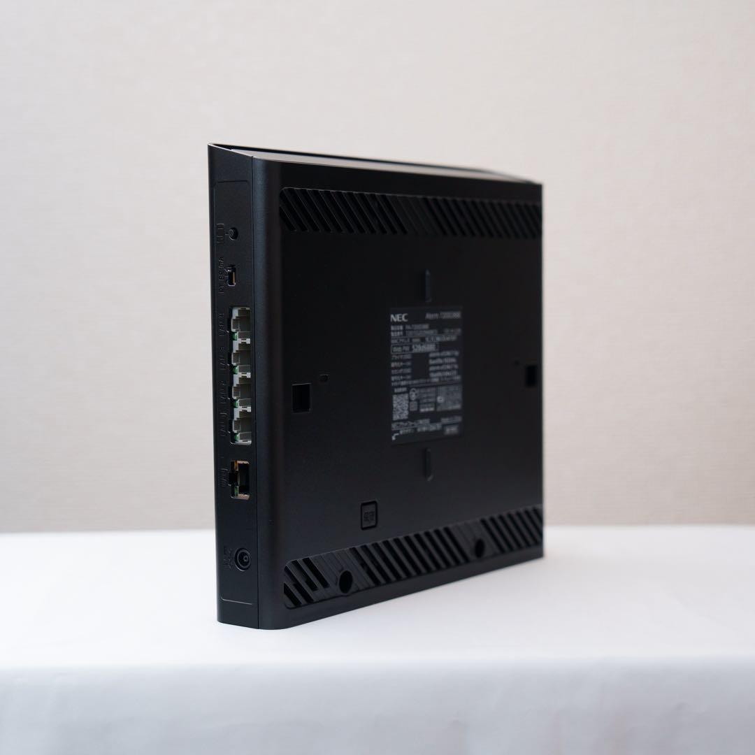 開封美品NEC Aterm 7200D8BE Wi-Fi 7 ルーター
