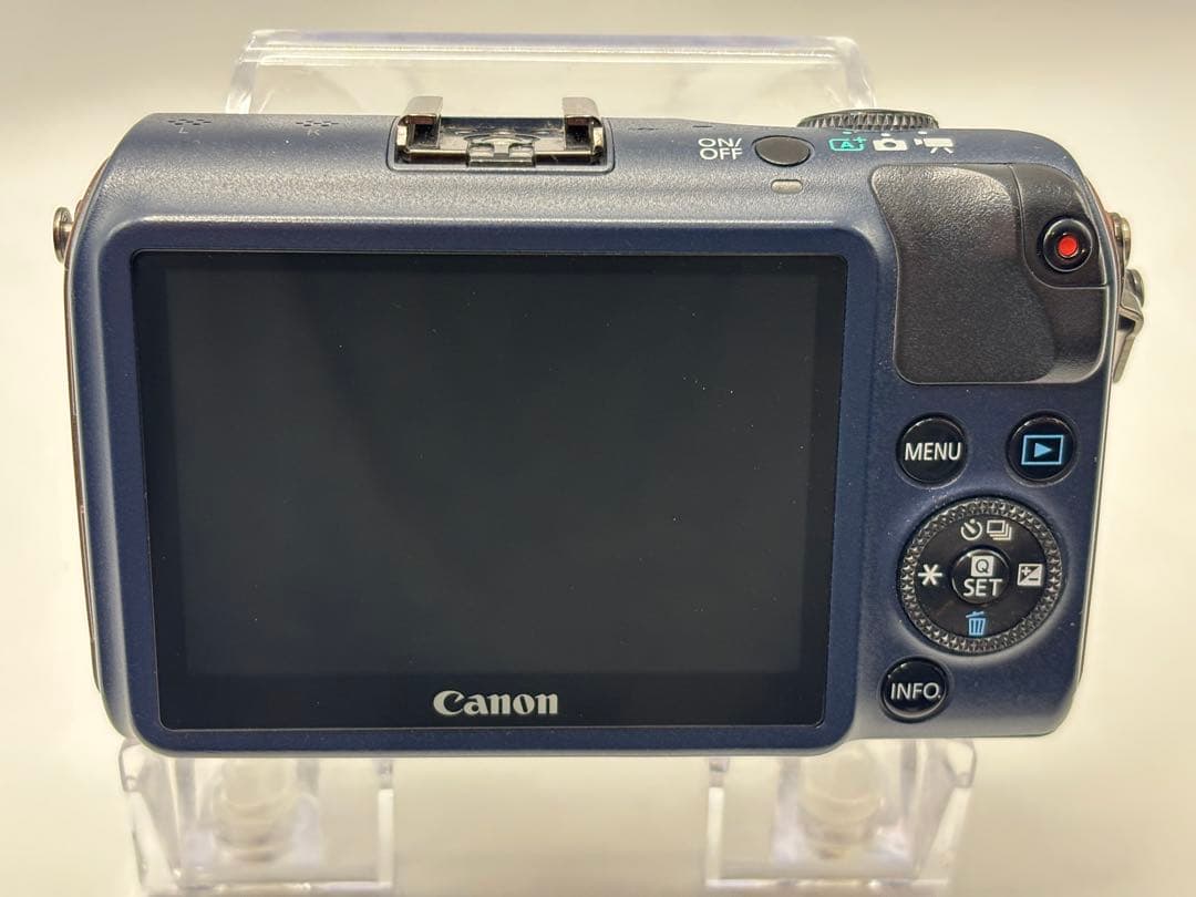 Canon EOS Mミラーレスカメラ ベイブルー