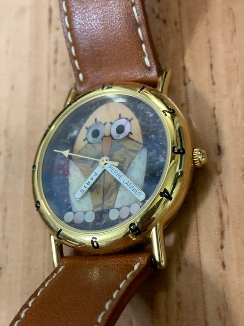Pierre Lannier ピエールラニエ 腕時計 999本限定 フクロウ