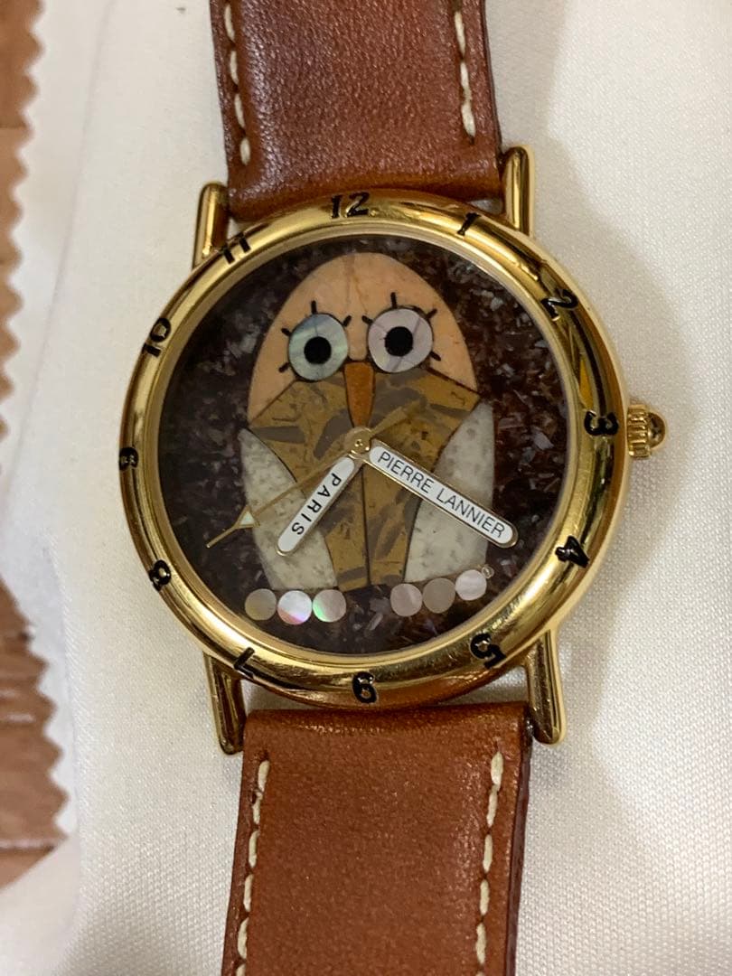 Pierre Lannier ピエールラニエ 腕時計 999本限定 フクロウ