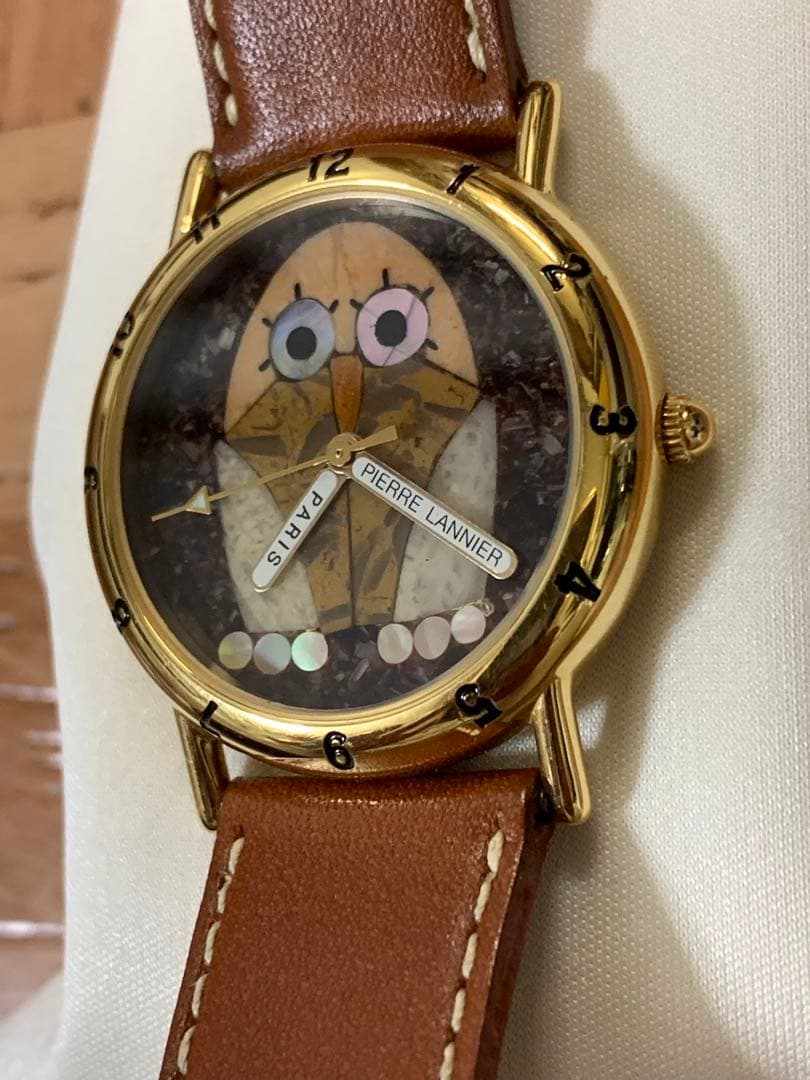 Pierre Lannier ピエールラニエ 腕時計 999本限定 フクロウ