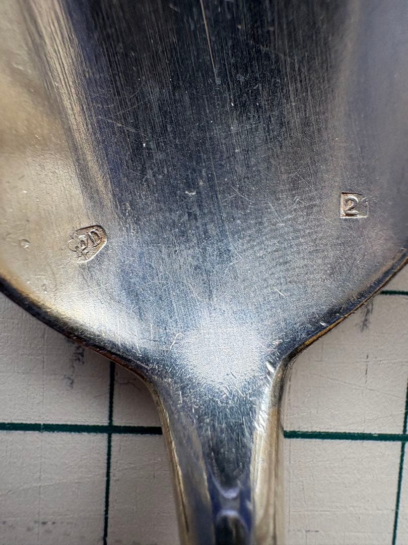 フランス　アンティーク　シルバーカトラリーセット 9点