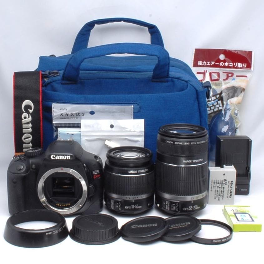 ★手軽に本格一眼レフ★届いてすぐ使える★スマホ転送★Canon Kiss X4★