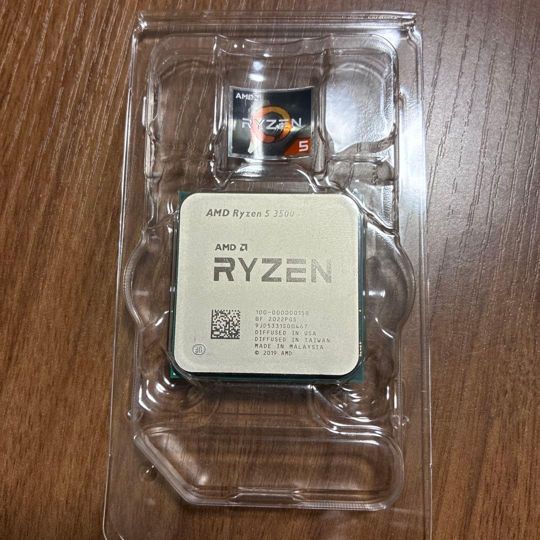 AMD Ryzen 5 3500X 動作確認済 純正クーラー新品 AM4