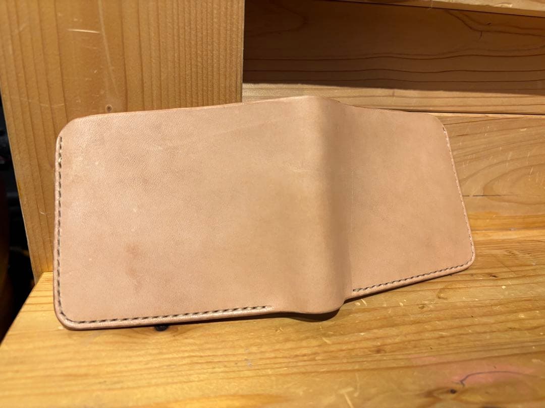 【Rodgers】ヌメ革　二つ折り財布