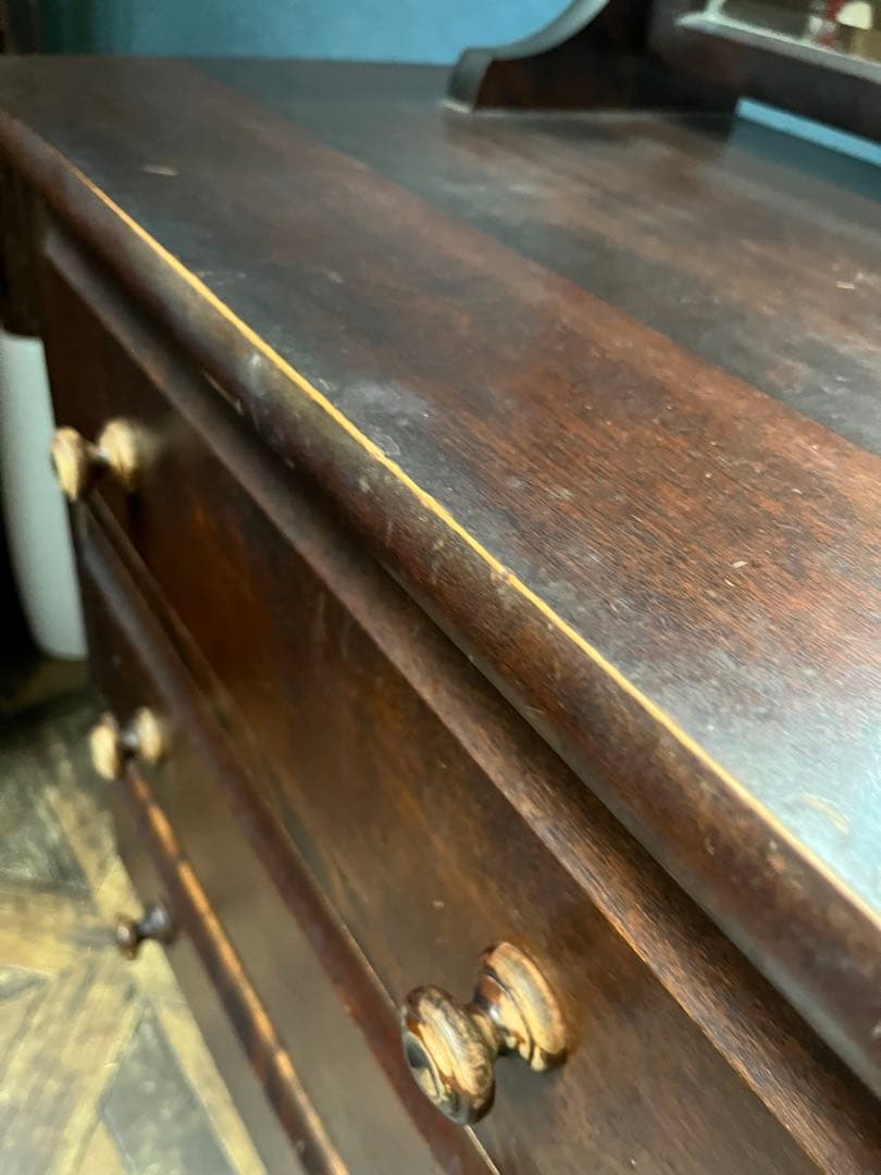 北海道民芸家具 ドレッサー 鏡台 インテリア アンティーク チェスト 箪笥