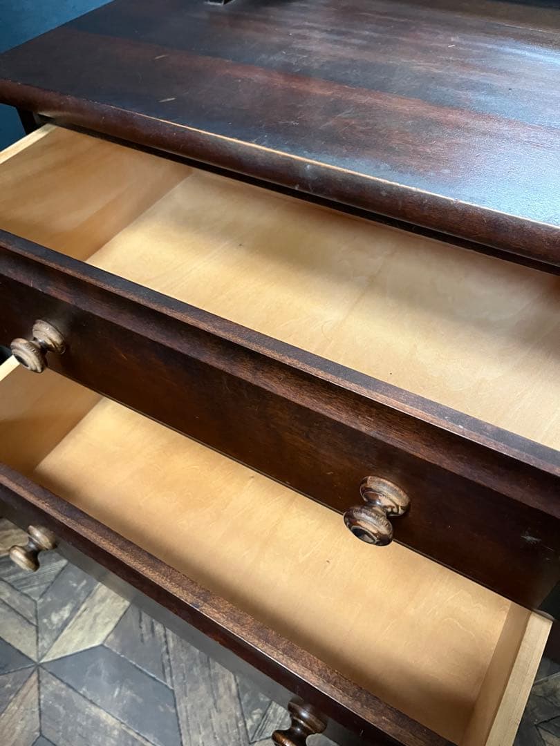 北海道民芸家具 ドレッサー 鏡台 インテリア アンティーク チェスト 箪笥