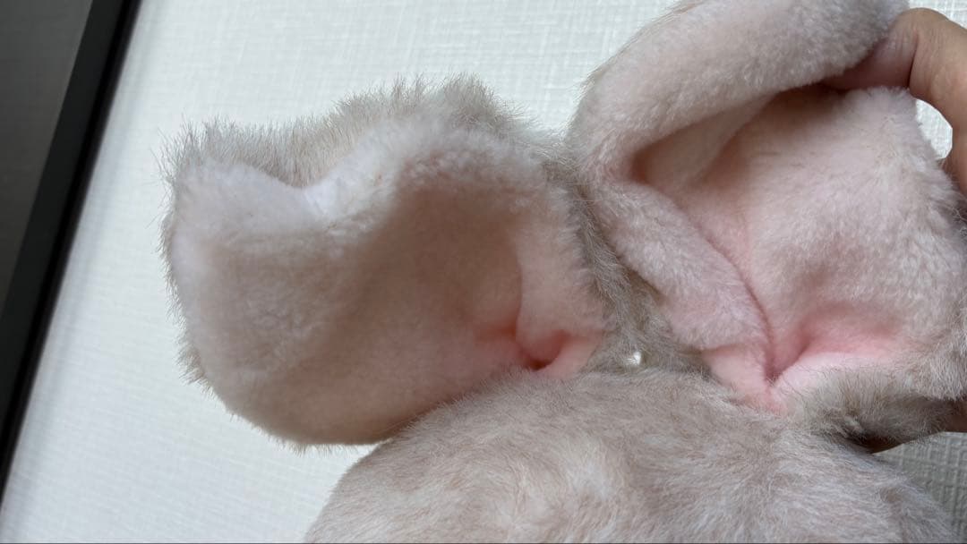【極希少】昭和レトロ ぬいぐるみ ウサギ タグ付き 日本製 ドリーム 当時物