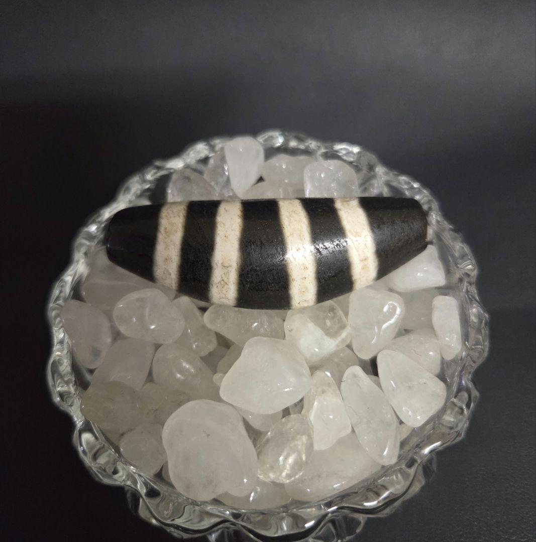936　天珠　湾月　四線天珠　Chung　dzibeads！