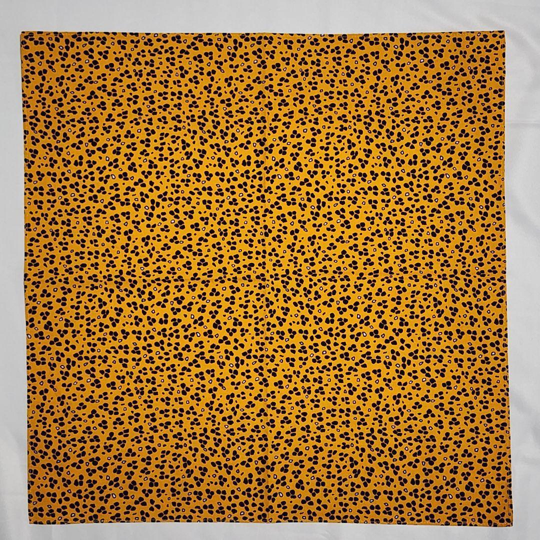 美品 HERMES エルメス プレースマット ランチョンマット ヒョウ オレンジ