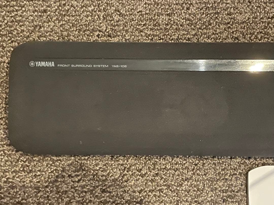 YAMAHA YAS-106 サウンドバー　光ケーブル付