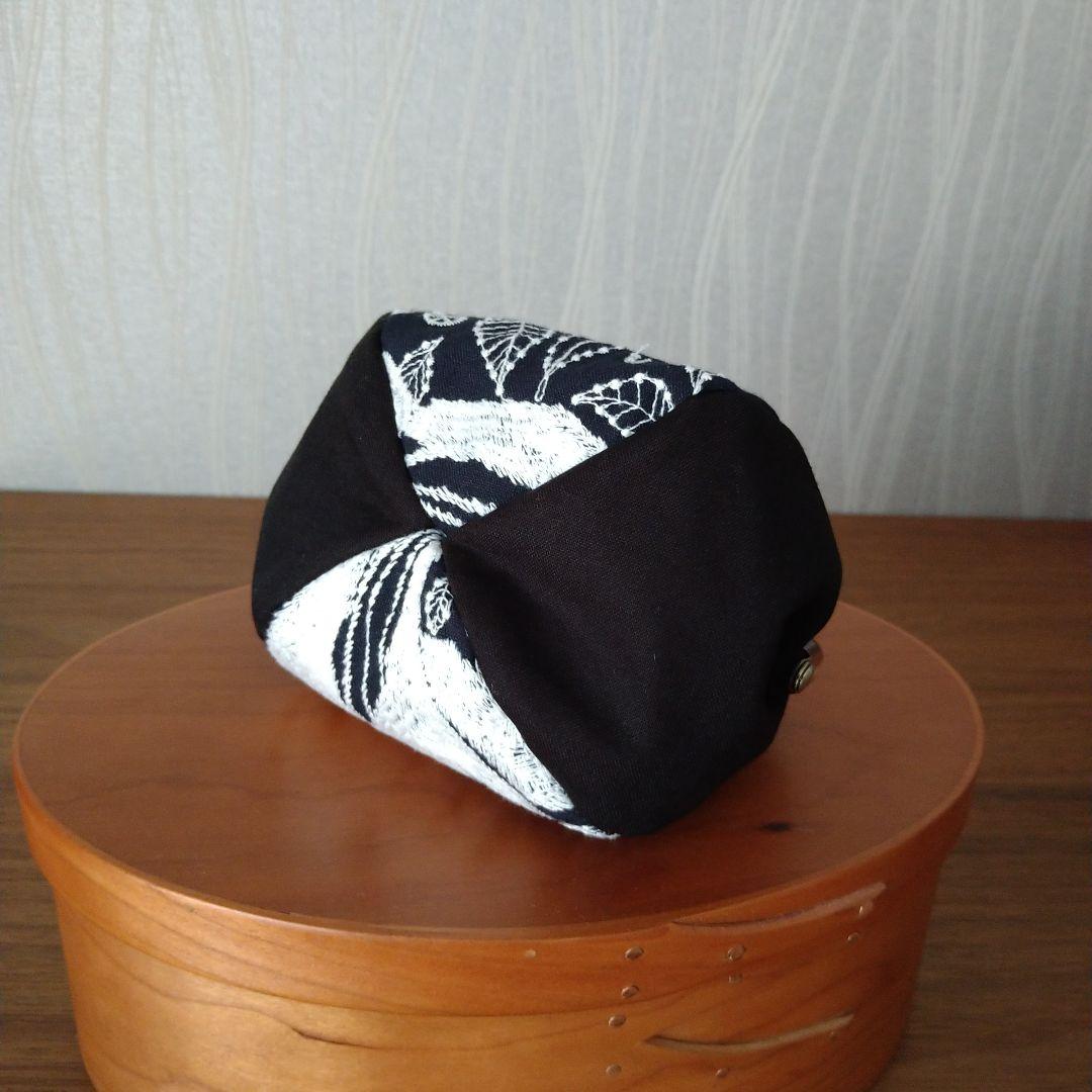 【オーダー】 小鳥の口金 4面がま口ポーチ☆ミナペルホネンハンドメイド