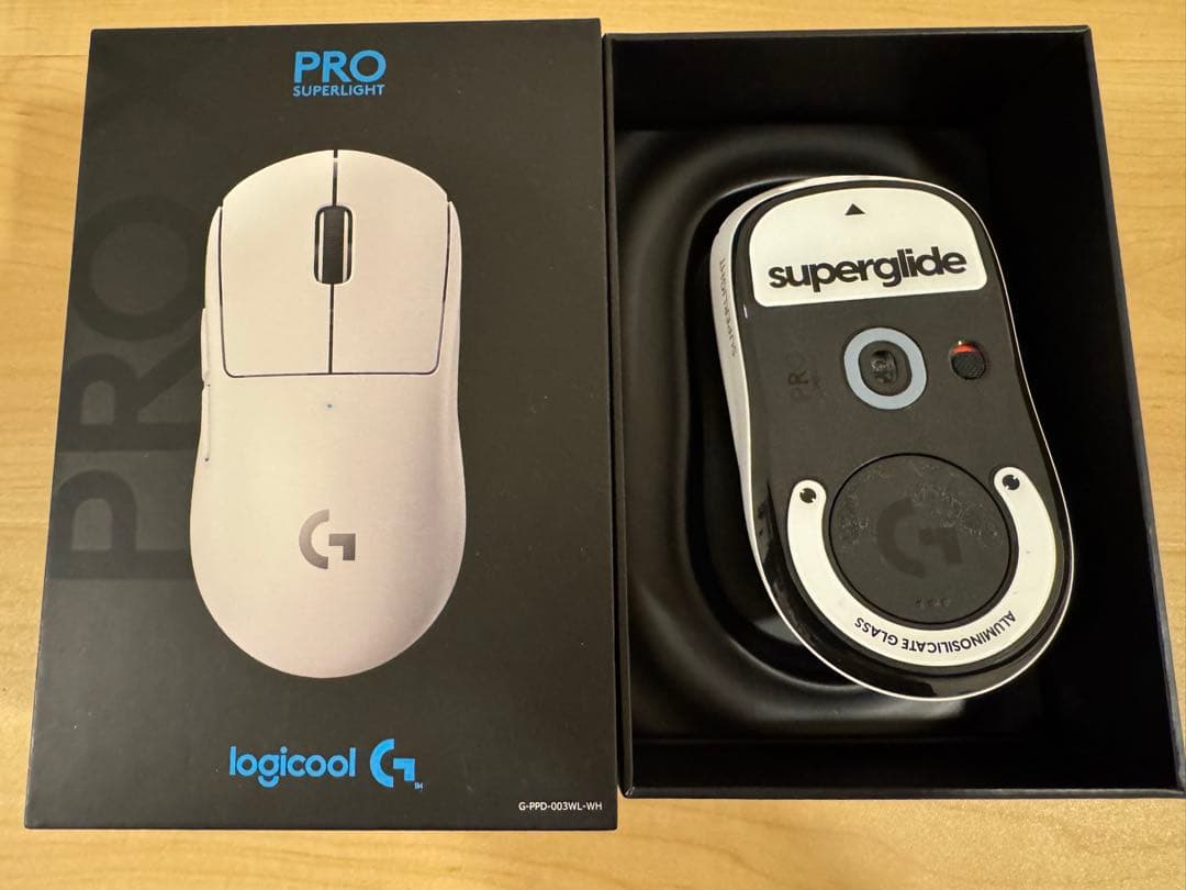 logicool PRO SUPERLIGHT ホワイト