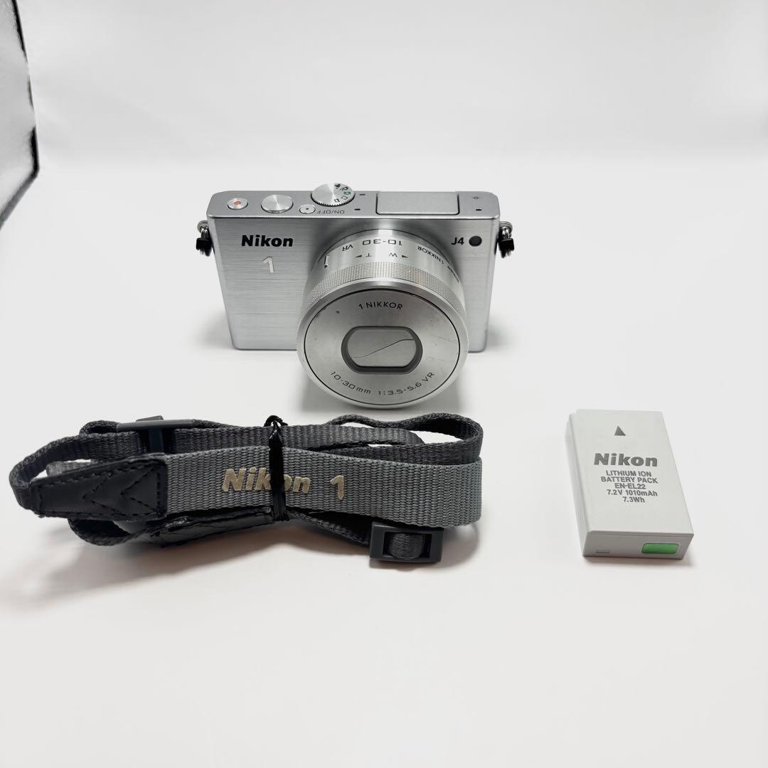 Nikon 1 J4 シルバー パワーズームレンズキット ミラーレス一眼