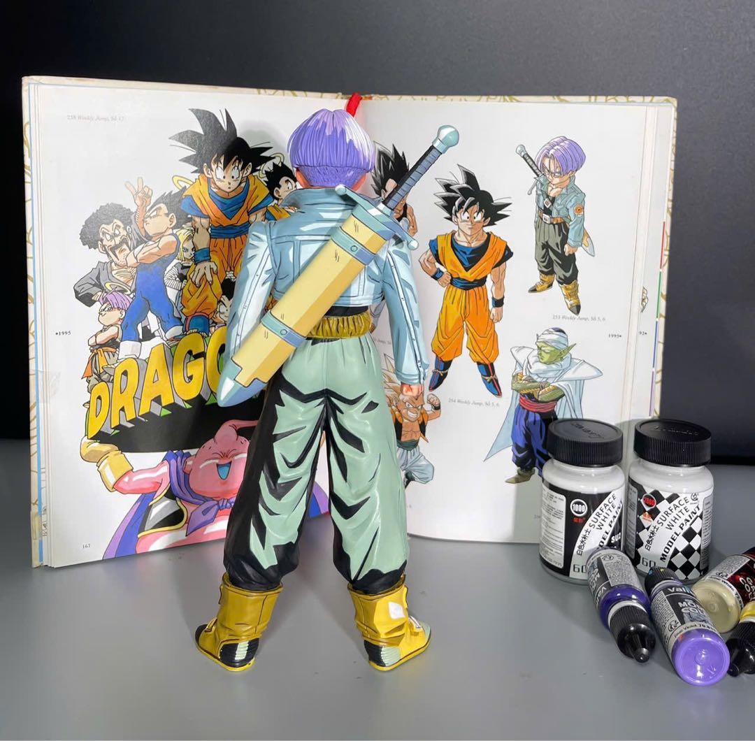 m*8様 ドラゴンボールZ トランクス　カスタム　改修 二次元リペイント　フィギ