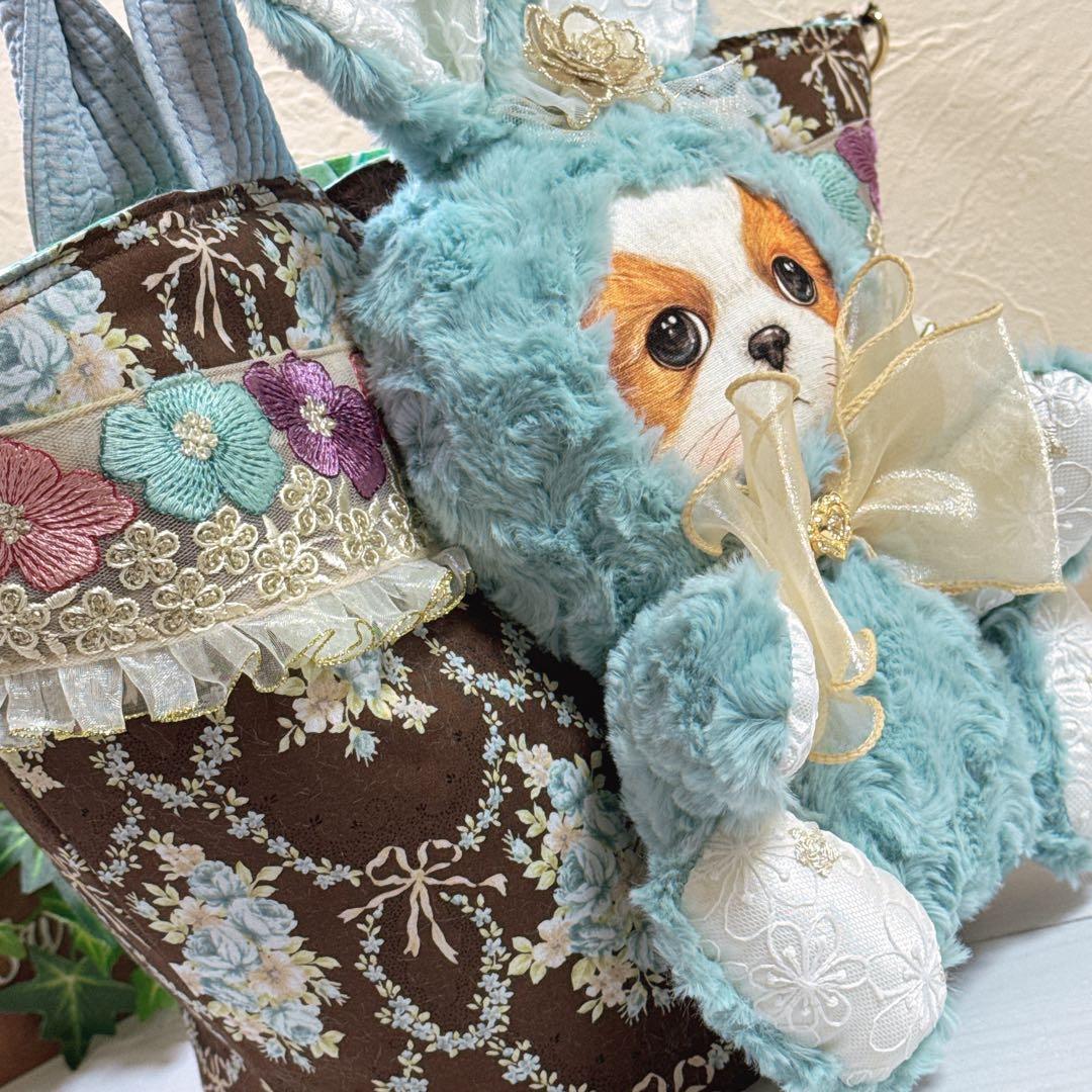 ゆ*ら様 コヤンイサムチョン♡bigあんこちゃんインド刺繍×ヌビ！カゴみたいなト