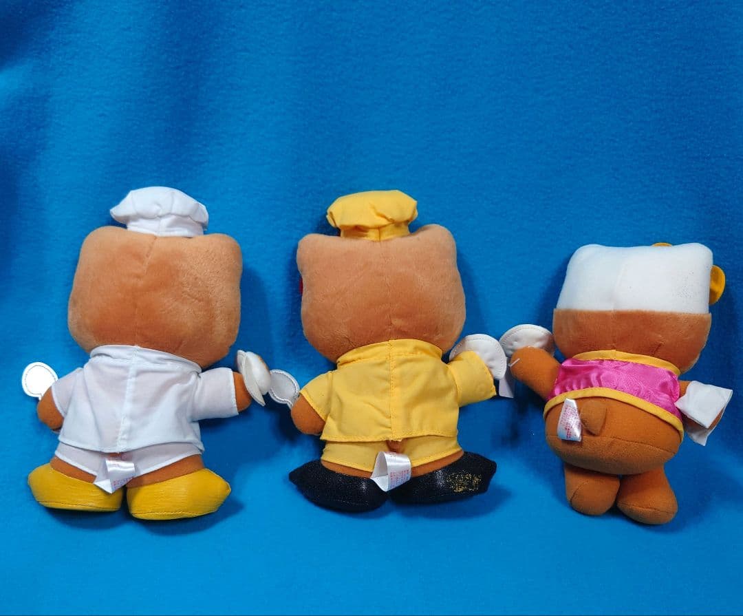 激レア♡ハローキティ♡インドカレーぬいぐるみ♡コックさんとウェイトレス☆2002