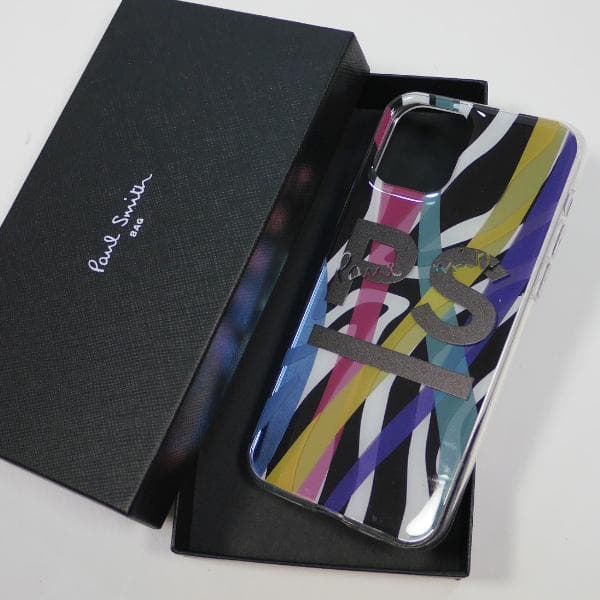 ポールスミス アイフォンケース ゼブラ柄 iPhone11 Proフランス製