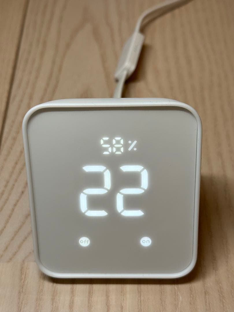 【中古美品】SwitchBot Hub2 スマートリモコン+ 防水温湿度計セット