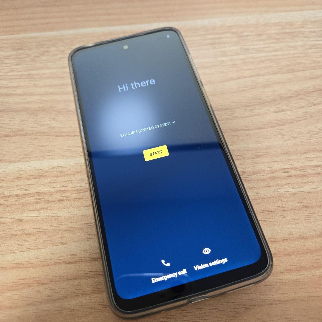 Motorola G13 128GB 本体 ラベンダーブルー 保護フィルム付