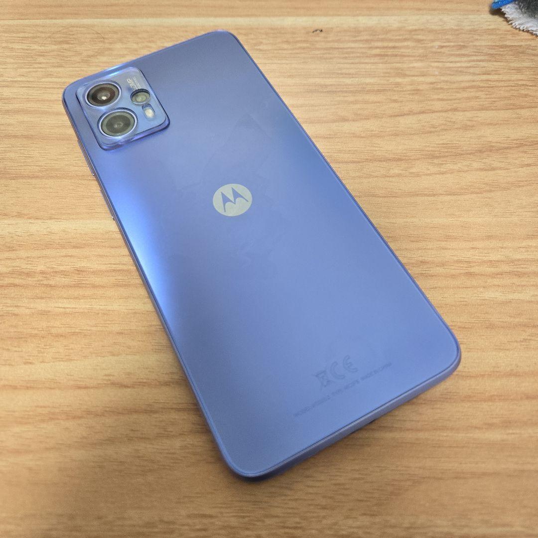 Motorola G13 128GB 本体 ラベンダーブルー 保護フィルム付