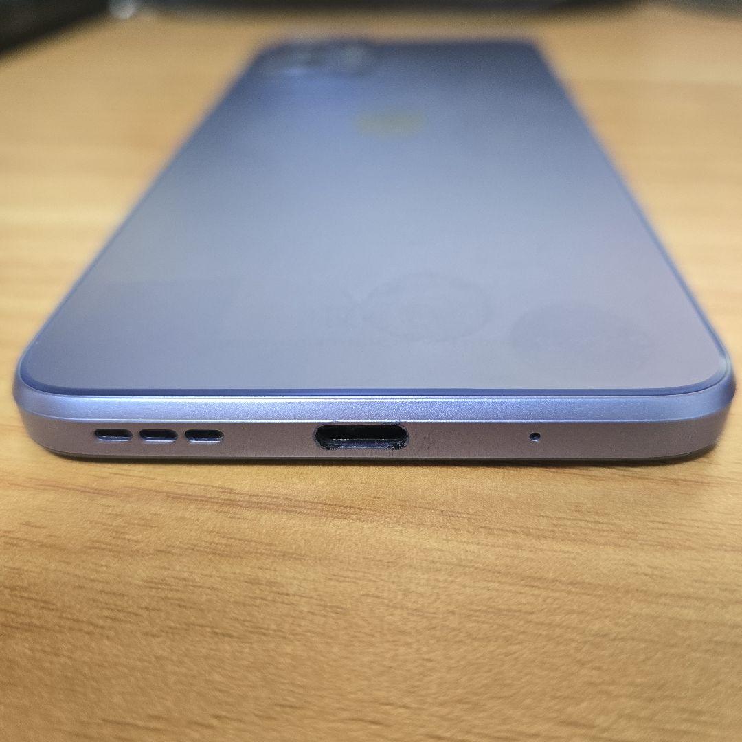 Motorola G13 128GB 本体 ラベンダーブルー 保護フィルム付