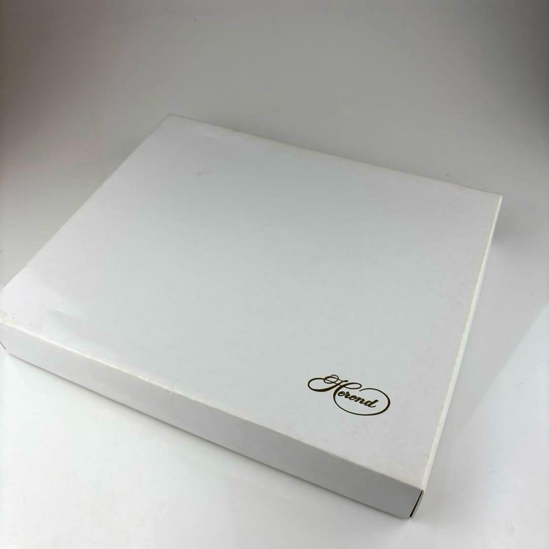 ヘレンド　バロックホワイト　オーバルプレート