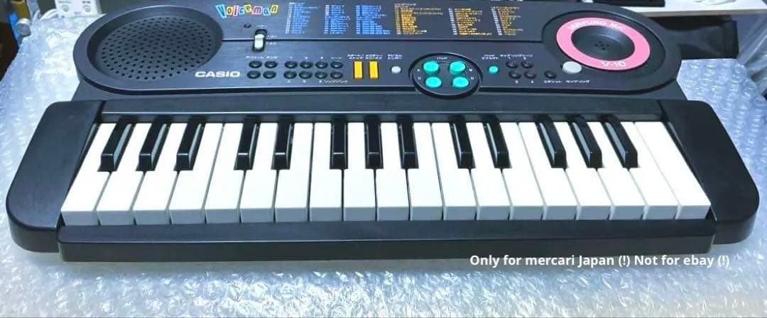 Casio Voiceman V-10☆希少レア☆サンプリングシンセサイザー☆