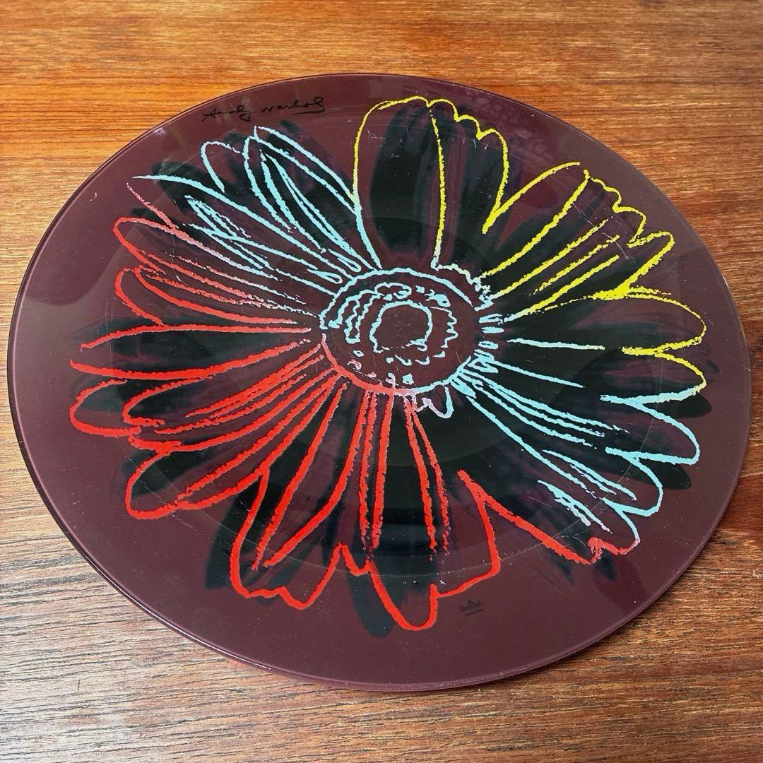 [希少]アンディウォーホル　ローゼンタール　スタジオラインプレート　デイジー