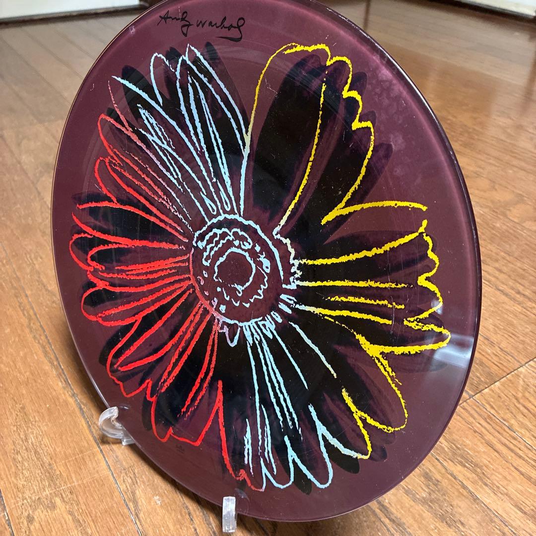 [希少]アンディウォーホル　ローゼンタール　スタジオラインプレート　デイジー