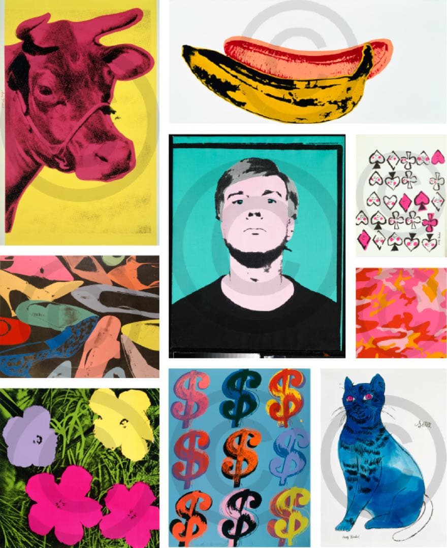 [希少]アンディウォーホル　ローゼンタール　スタジオラインプレート　デイジー