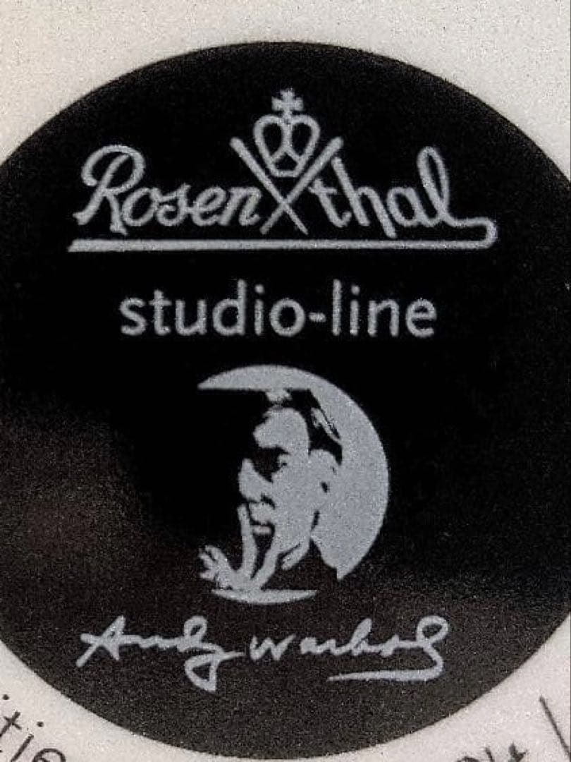 [希少]アンディウォーホル　ローゼンタール　スタジオラインプレート　デイジー