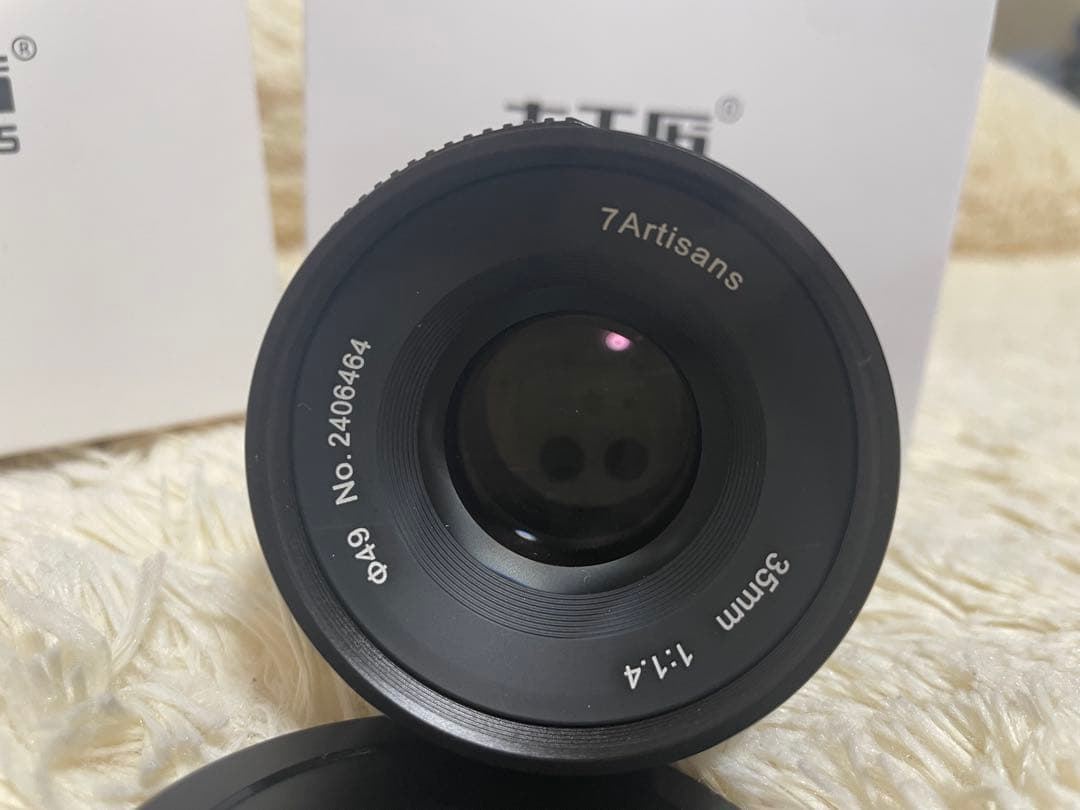 美品☆七工匠 7Artisans 35mm f/1.4 単焦点レンズ