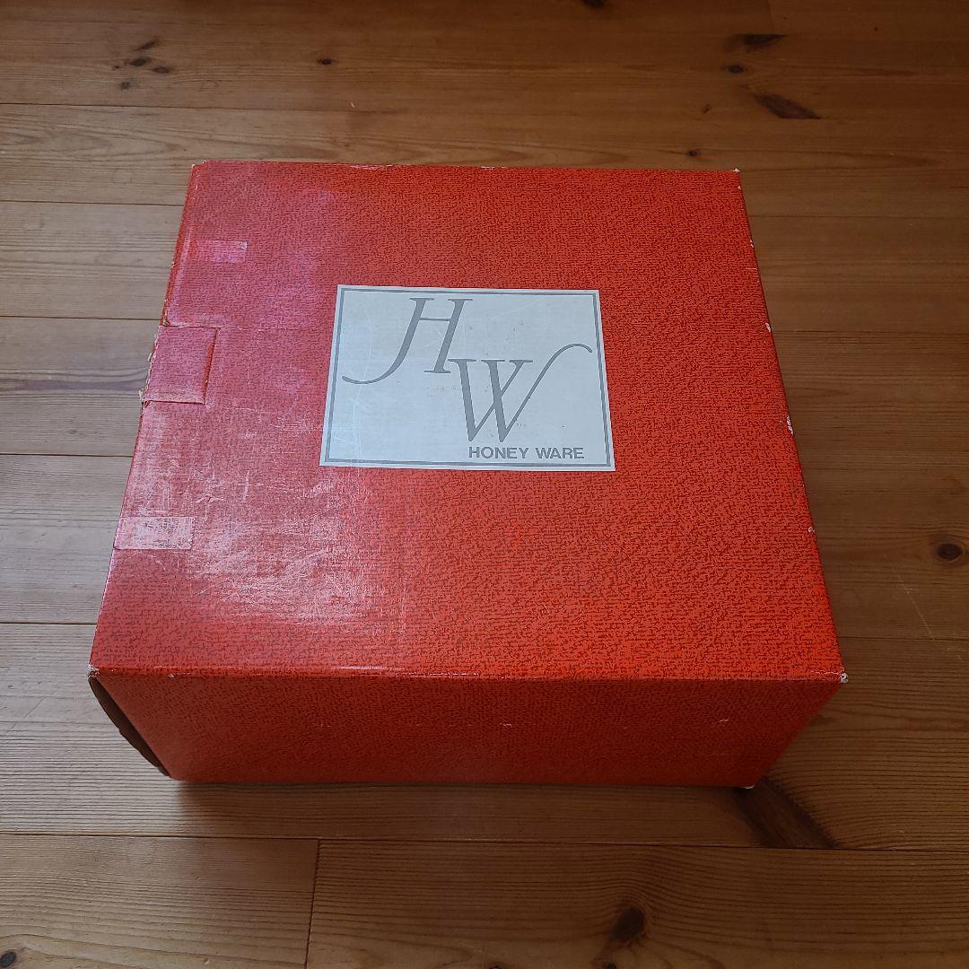 HONEY WARE すのこ付ホーローボール 保存容器 未使用 昭和レトロ