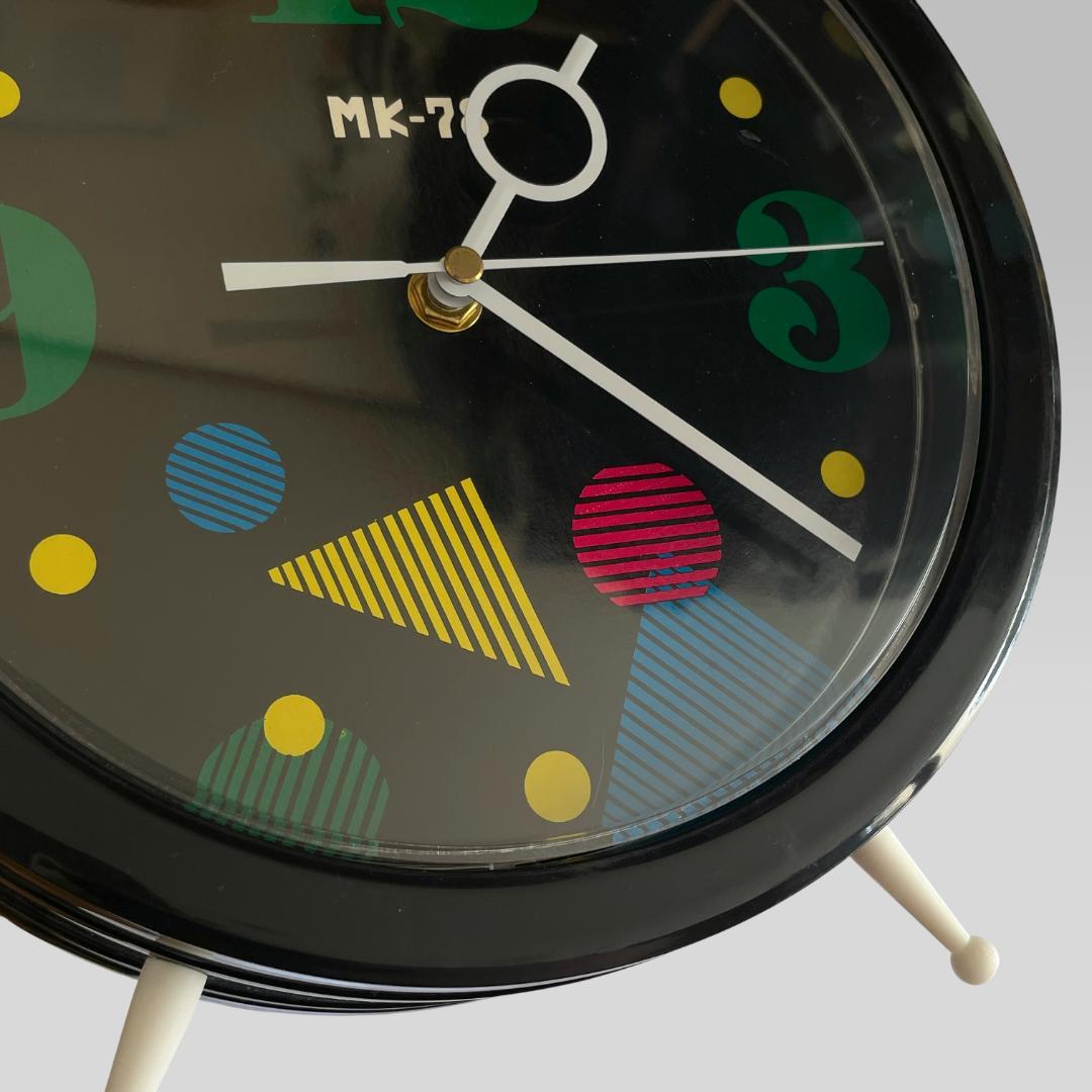 1990s【ポストモダン】ヴィンテージ ビッグベル 壁掛け時計 クロック