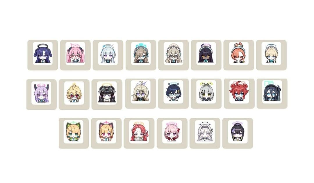 ふもコレ ブルアカ キーボード豪華セット ミレニアム ブルーアーカイブ