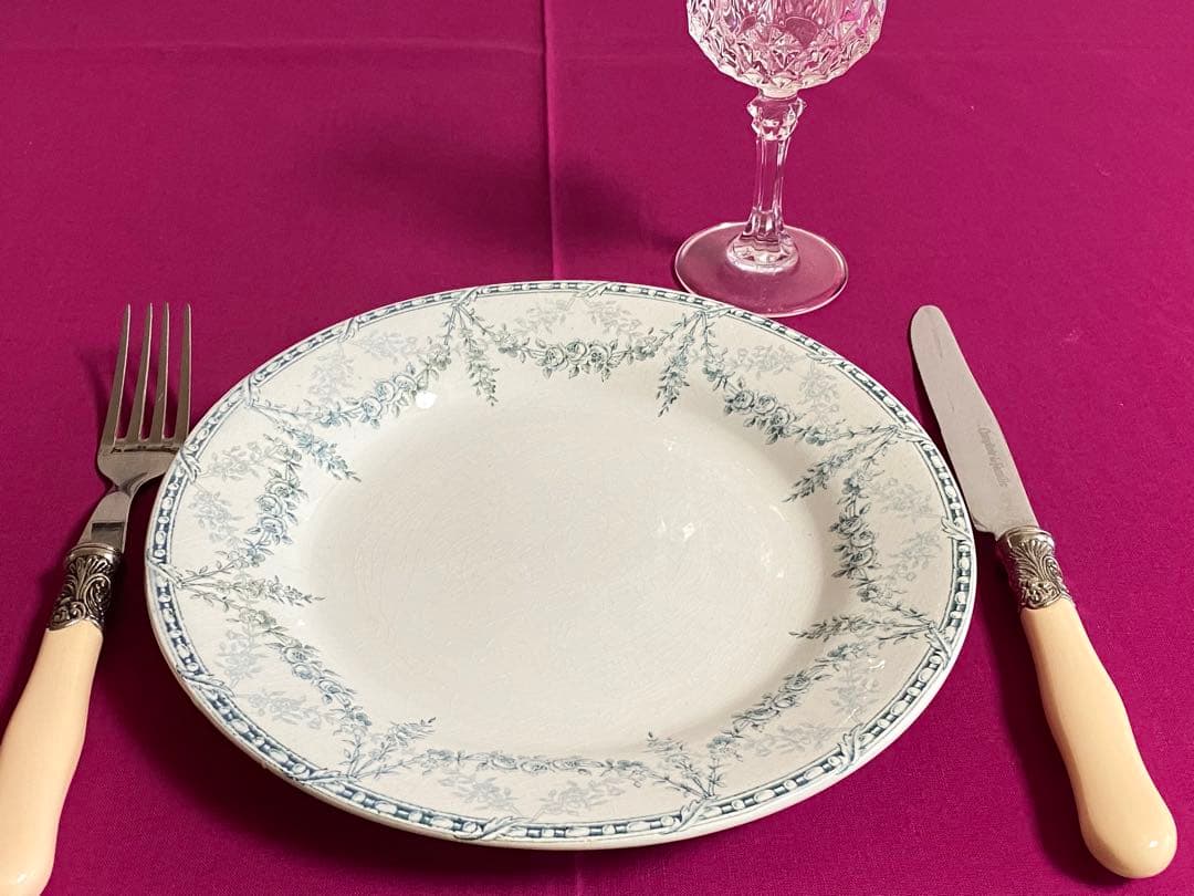 フランスCREIL MONTEREAU « SERVICE MIGNON »皿