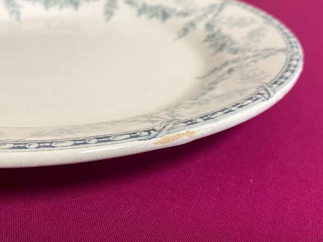 フランスCREIL MONTEREAU « SERVICE MIGNON »皿