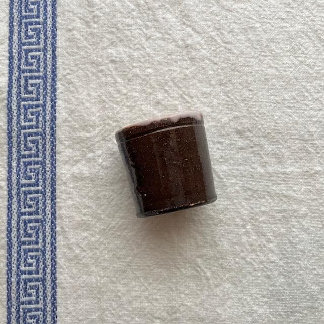 希少19世紀キュノワール酒器ぐい吞ポットデルフトカフェオレボウルジアンモントロー