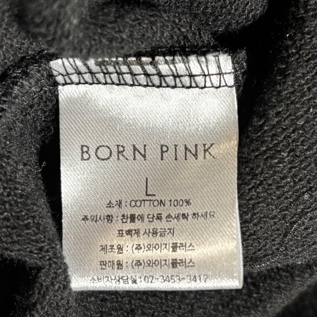 【新品】BLACKPINK パーカー 黒 Lサイズ BORN PINK ブラック