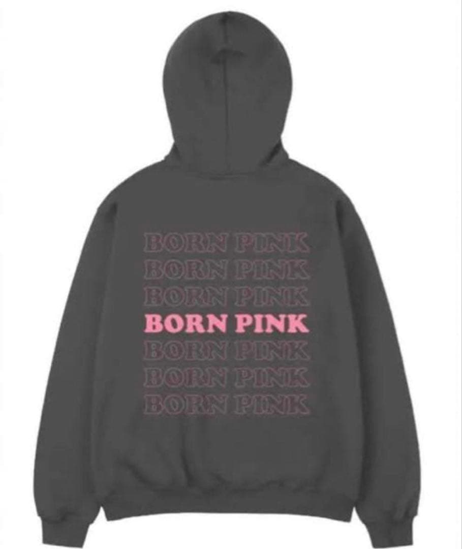 【新品】BLACKPINK パーカー 黒 Lサイズ BORN PINK ブラック