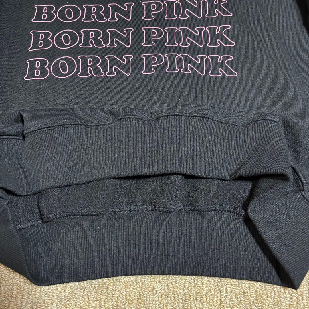 【新品】BLACKPINK パーカー 黒 Lサイズ BORN PINK ブラック