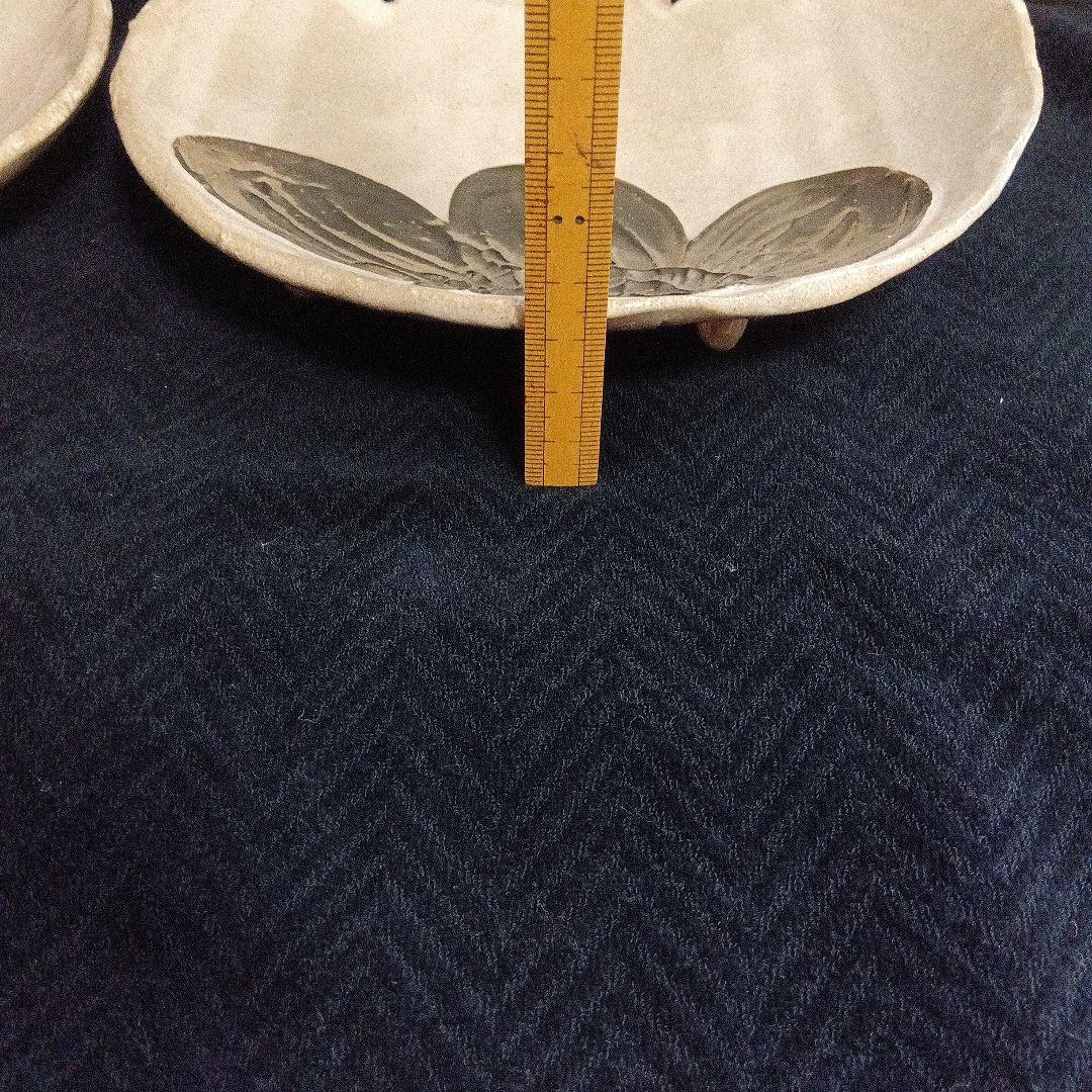 伊集院真理子　蓮花　取皿２枚組