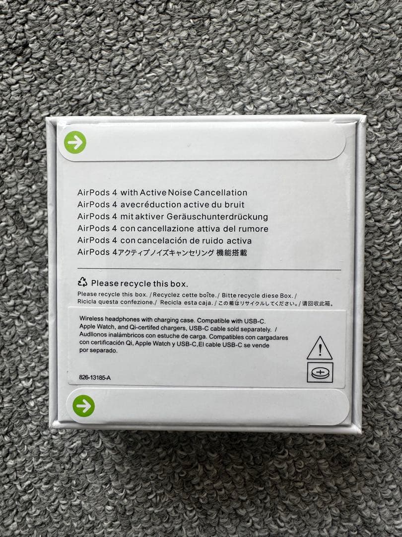 AirPods 4 本体 アクティブノイズキャンセリング
