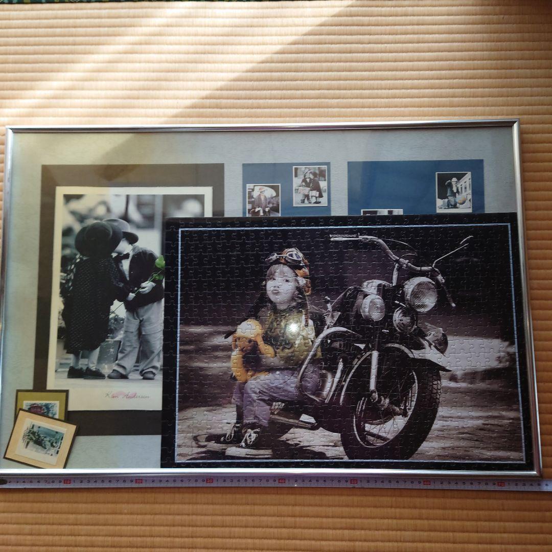 キム・アンダーソン　おしゃまなライダーパズル　完成品＆切り抜き