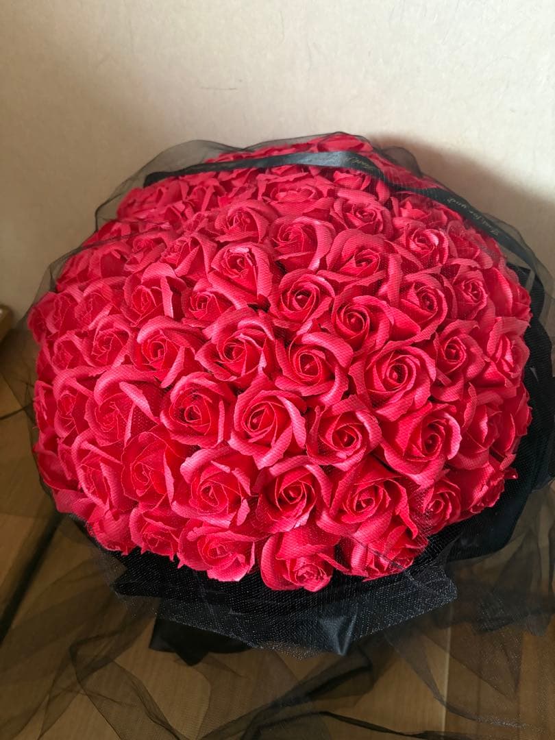 バラの造花ブーケ