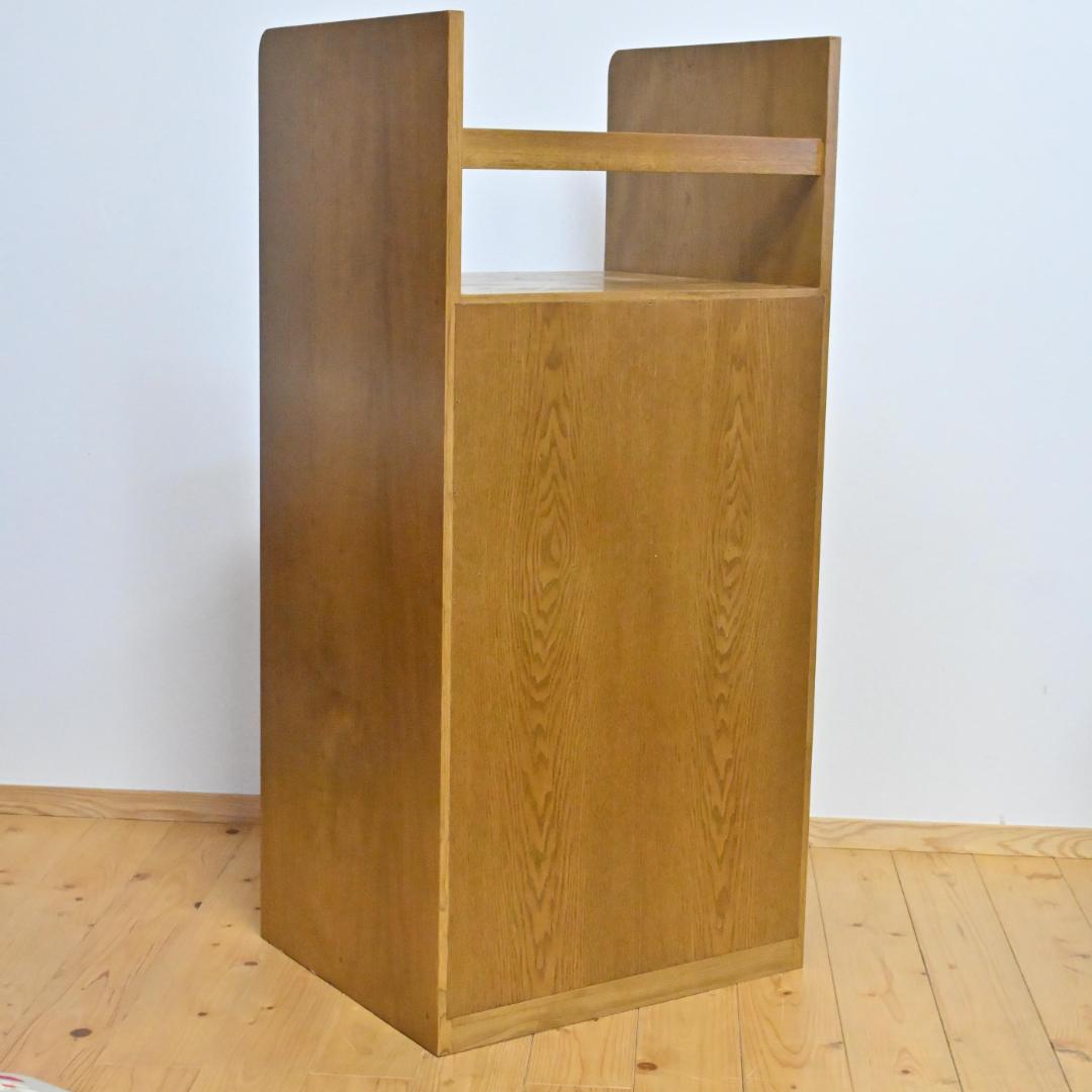 【無垢板レンジ台】天然木・収納棚・サイドキャビネット・手作り高級(静岡受取値引)